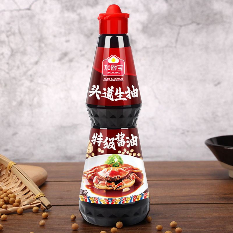 Kitchen Marinade Dark Light Color Soy Sauce Condiment 400ml