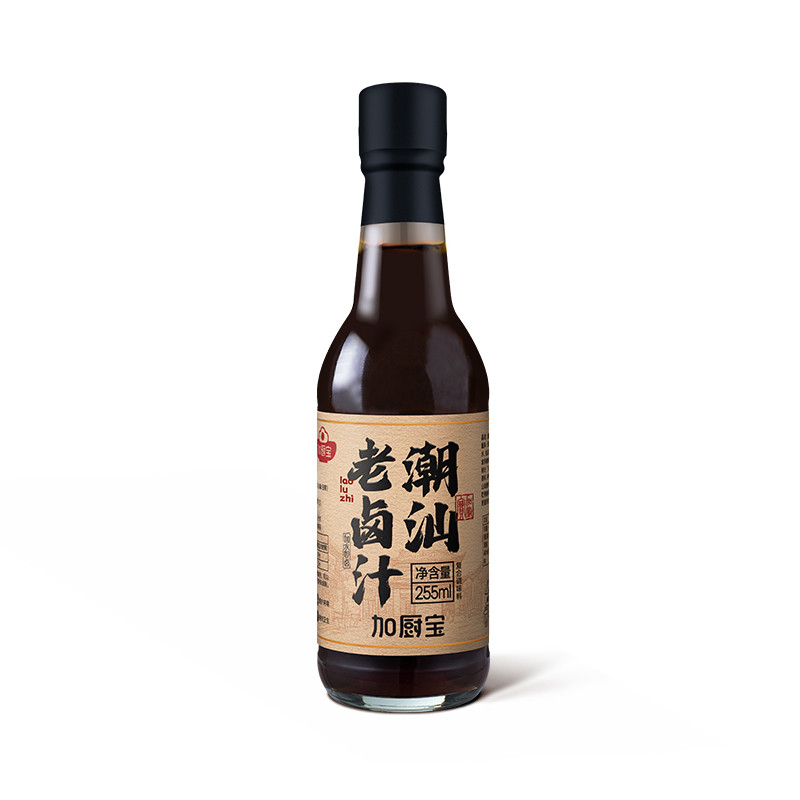 Add kitchen treasure Chaoshan old marinade glass bottle old marinade marinated duck goose meat sauce beef marinade family 255ml