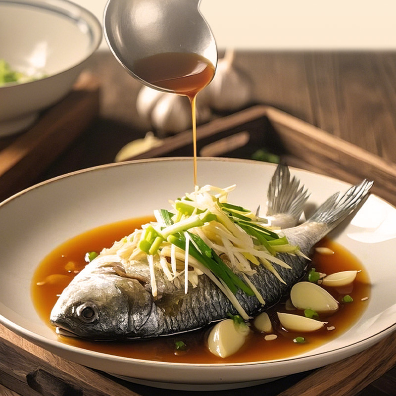 Add kitchen treasure steamed fish soy sauce 250ml seafood steamed light soy sauce steamed fish soy sauce seasoning brewed soy sauce to freshen stir-fried dishes
